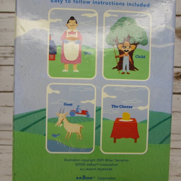 Eeboo The Farmer In The Dell 4 Card Games In 1 - Picture 3 of 6